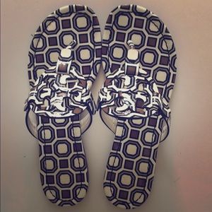 Tory burch sandals miller in patterns style